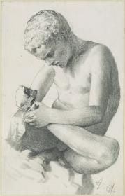 Studie nach dem Dornauszieher Castellani