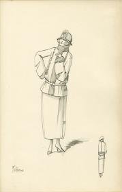 Ensemble von Bernard et C.ie, Modell Fabians