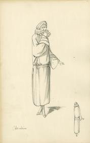 Mantel von Bernard et C.ie, Modell Colombine