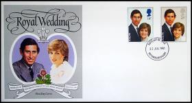 Royal Wedding - Marriage of HRH Prince Charles to Lady Diana Spencer 29th July 1981.