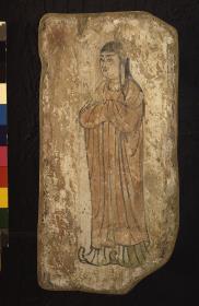 Kleine stehende Figur