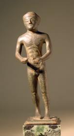 Statuette eines nackten Jünglings