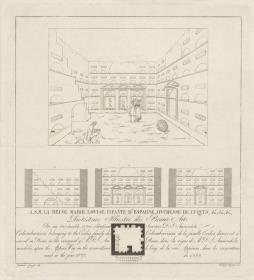 Columbarium de la famille Cecilia, découvert à Rome, dans la vigne de M. P. S. Ammendola ... dans les excavations du 1822 ... Gaetano Gnassi dis. Filippo Trojani inc.