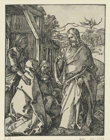Christus nimmt Abschied von seiner Mutter (Kleine Passion)