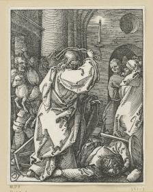 Christus vertreibt die Geldwechsler aus dem Tempel (Kleine Passion)
