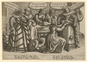 Die Eitelkeit der Frauen - Masken und Hüftpolster