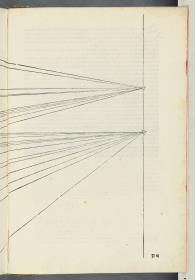 Konstruktion perspektivischer Bilder nach dem Durchschnittsverfahren (56), in: Albrecht Dürer: Underweysung do messung mit dem Zirkel und Richtscheyt. Nürnberg 1525