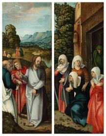 Christus nimmt Abschied von seiner Mutter
