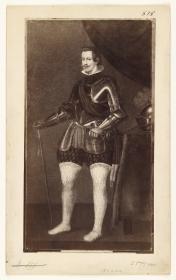 Porträt des Philipp IV: von Spanien (?) in Harnisch