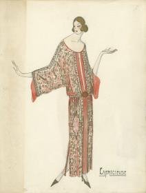 Kaftan von Bernard et C.ie, Modell Capricieuse