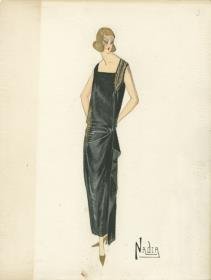 Abendkleid von Bernard et C.ie, Modell Nadia