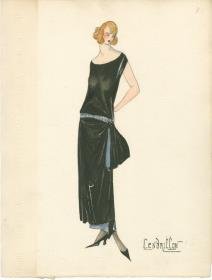 Abendkleid von Bernard et C.ie, Modell Cendrillon