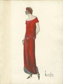 Abendkleid von Bernard et C.ie, Modell Lucifer