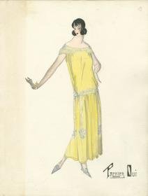 Abendkleid von Bernard et C.ie, Modell Premier Oui