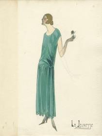 Kleid von Bernard et C.ie, Modell La Jeunesse