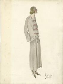 Tageskleid von Bernard et C.ie, Modell Gavaani (?)