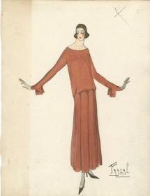 Tageskleid von Bernard et C.ie, Modell Pascal