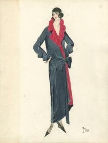 Mantel von Bernard et C.ie, Modell Ida