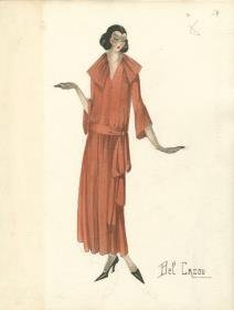 Tageskleid von Bernard et C.ie, Modell Bel Cazou