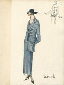 Ensemble von Bernard et C.ie, Modell Jouvencelle