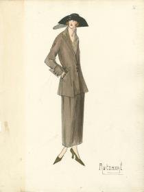 Ensemble von Bernard et C.ie, Modell Automnal