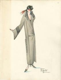 Mantel von Bernard et C.ie, Modell Papeto