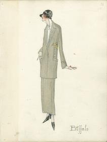 Ensemble von Bernard et C.ie, Modell Buffalo