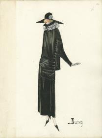 Mantelkleid von Bernard et C.ie, Modell Dwing