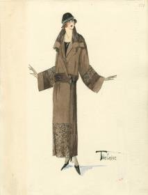 Mantel von Bernard et C.ie, Modell Thebaine