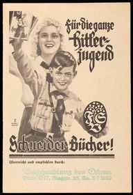 Für die ganze Hitlerjugend. Schneider Bücher!