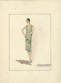 Abendkleid von Bernard et C.ie, Modell Amour Ardent