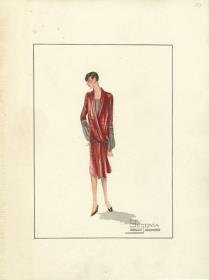 Nachmittagskleid von Bernard et C.ie, Modell Bégonia