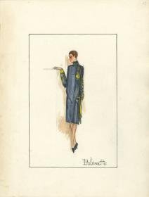 Nachmittagskleid von Bernard et C.ie, Modell Bobinette