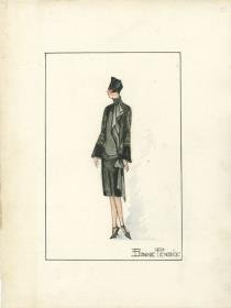 Nachmittagskleid von Bernard et C.ie, Modell Bonne Pensée