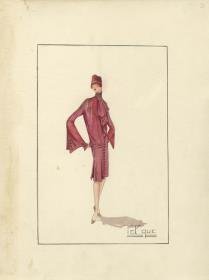 Nachmittagskleid von Bernard et C.ie, Modell Tel que