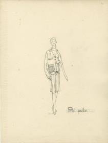 Nachmittagskleid von Bernard et C.ie, Modell Petit Potin