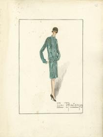 Nachmittagskleid von Bernard et C.ie, Modell Gai Printemps