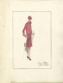 Nachmittagskleid von Bernard et C.ie, Modell Mon Petit