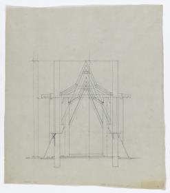 Gewerbeausstellung Dombauhütte, München, Querschnittprofil