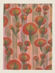 Schabloniertes Papier (Entwurf XVIII)