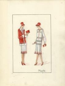 Ensemble von Bernard et C.ie, Modell Miarka
