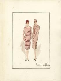 Ensemble von Bernard et C.ie, Modell Avenue du Bois