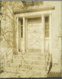 Boston, 14, Chestnut Street, Hauseingang