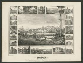 Ansicht von Stettin