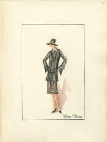 Ensemble von Bernard et C.ie, Modell Pouss-Pouss