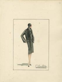 Mantel von Bernard et C.ie, Modell Ciboulette