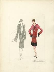 Ensemble von Bernard et C.ie, Modell Rigolette