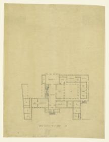 Wohnhaus Alexander Hoffmann, Wien, Erdgeschoss, Grundriss 1
