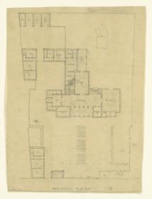 Wohnhaus Alexander Hoffmann, Wien, Erdgeschoss, Grundriss 2