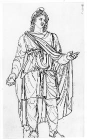 Antike Gewandfigur